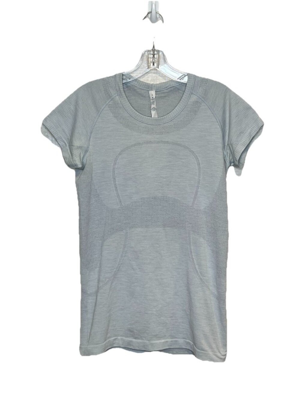 Lululemon Swifty Tech Short Sleeve Shirt Gray Size 8 Seamless Running Yoga